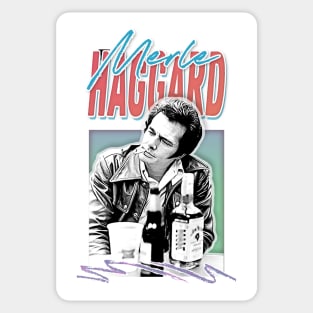 Merle Haggard  / Country Music Fan Gift Sticker